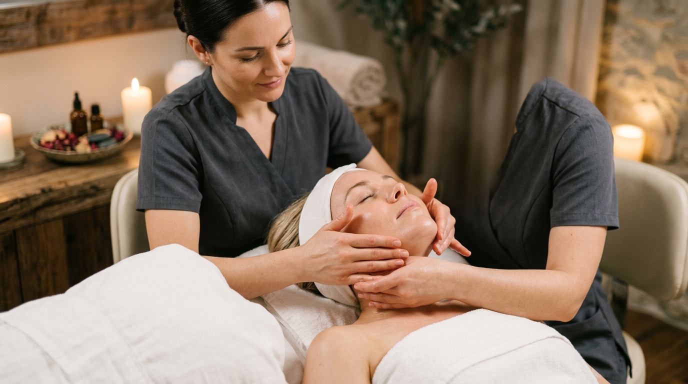 Terapia de estimulación muscular y masaje para parálisis facial en CDMX
